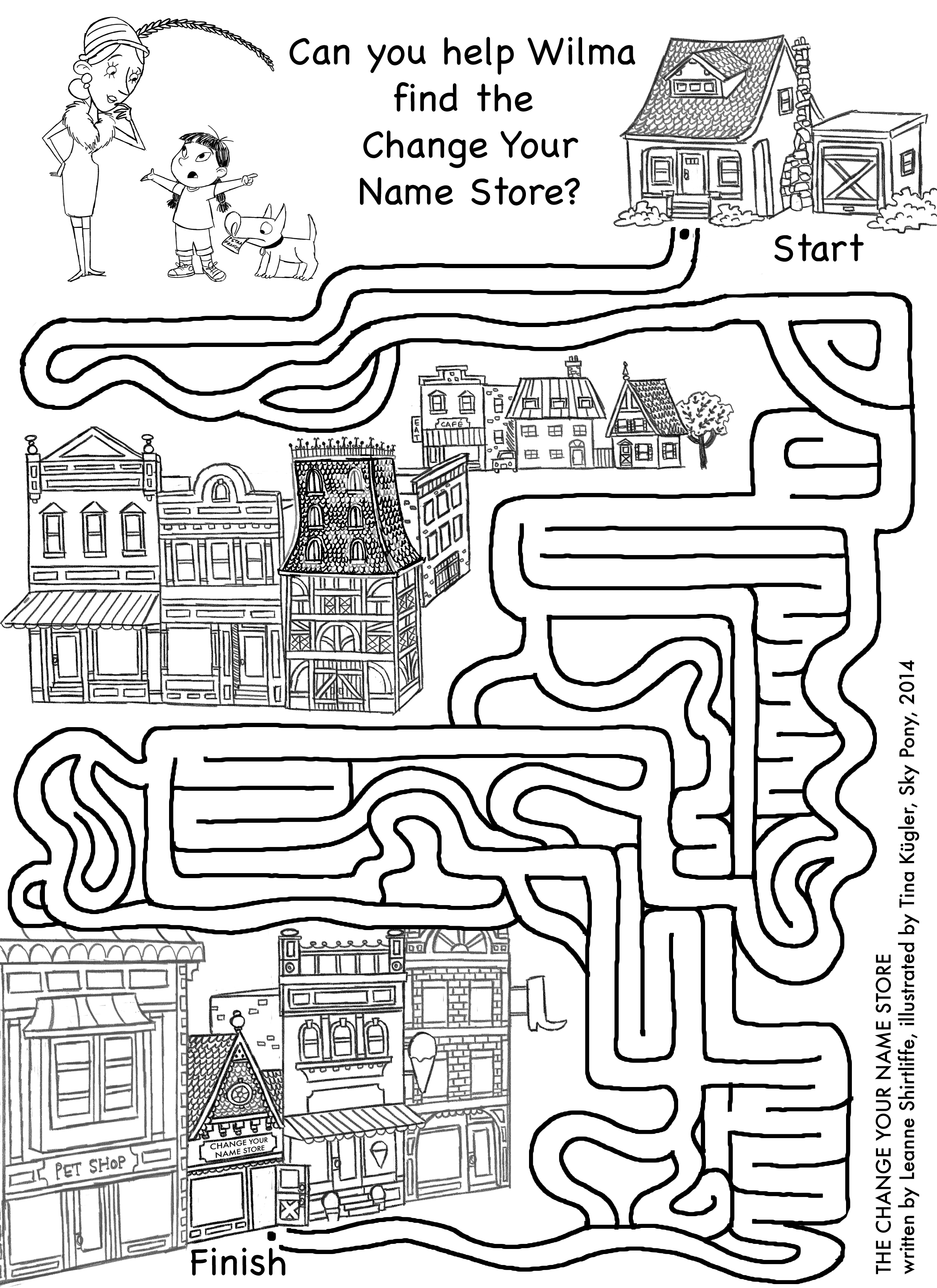 Activity Worksheets and Printables | The Change Your Name ...